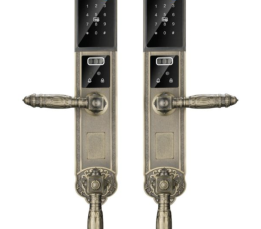 Khóa cửa đại sảnh Hyundai HY-SLC8820 Bronze Face ID