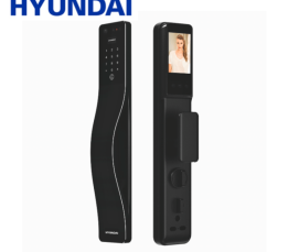 Khóa Điện Tử HUYNDAI Cửa Gỗ HY-SLA807F BLACK