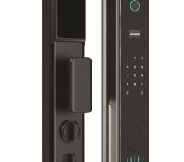 Khoá vân tay cửa gỗ Hyundai HY-SLA808 Black App wifi